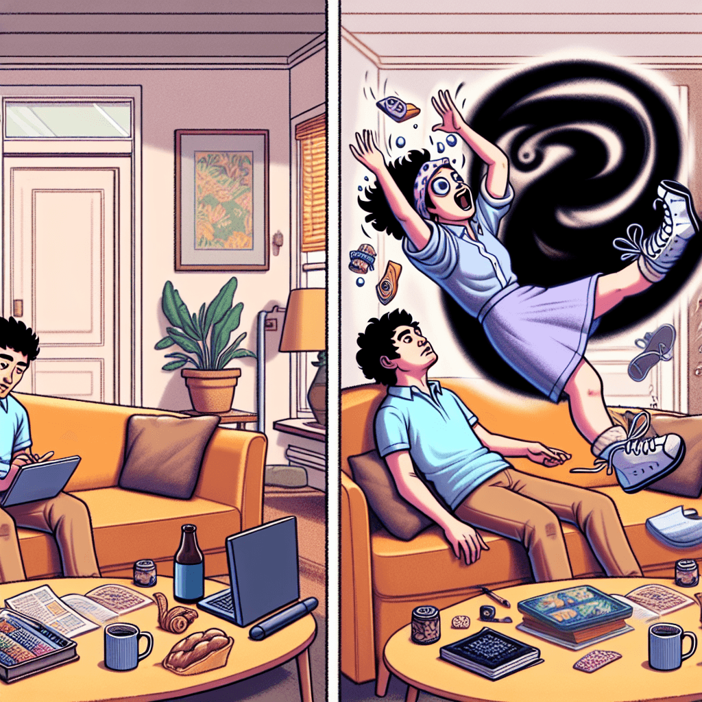 Смішний мем про «Робота»: Взаємодія з сусідами може призвести до несподіваних екзистенційних криз. Цей мем відображає цю кумедну боротьбу.