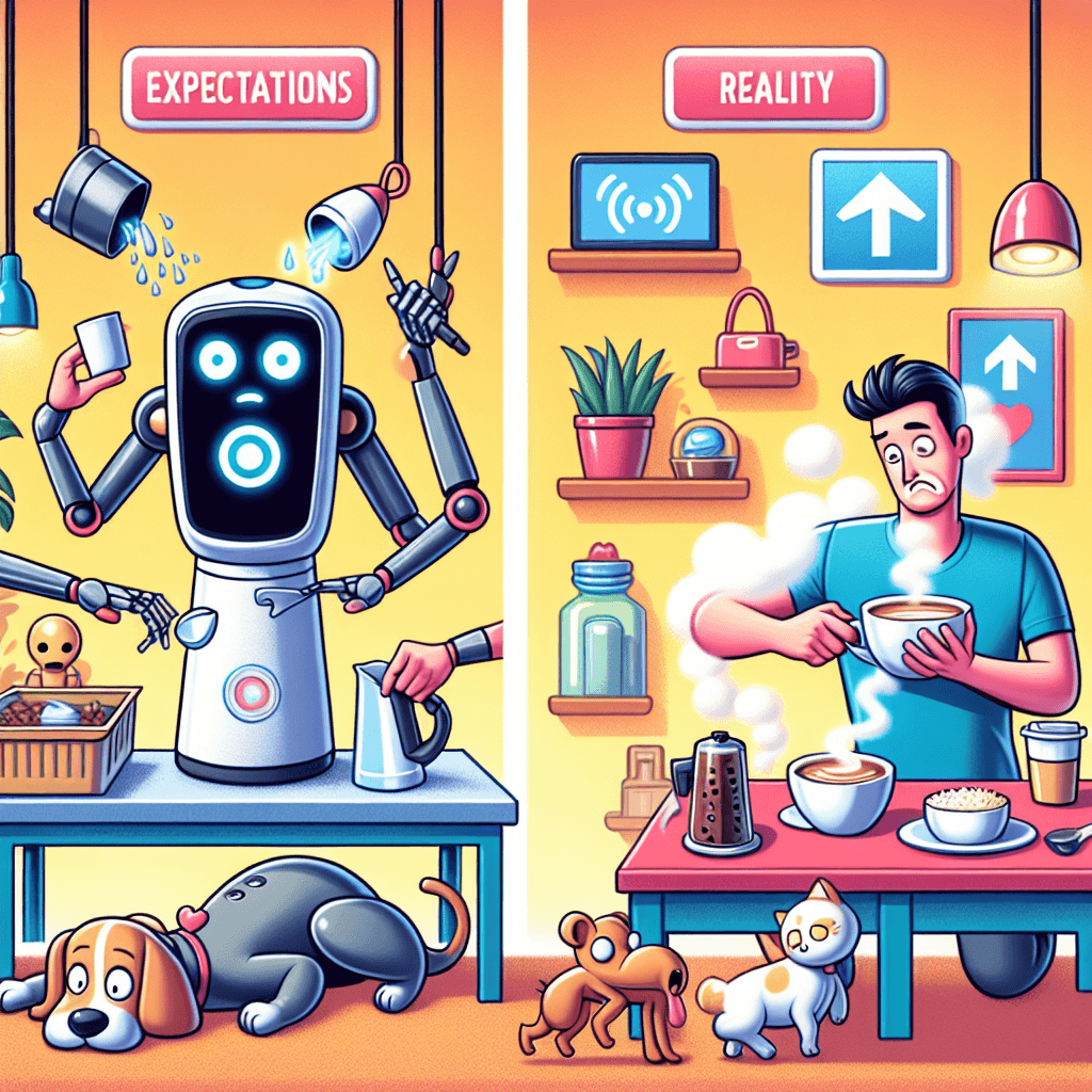 Mème drôle sur Relations : L'ironie de la technologie intelligente.