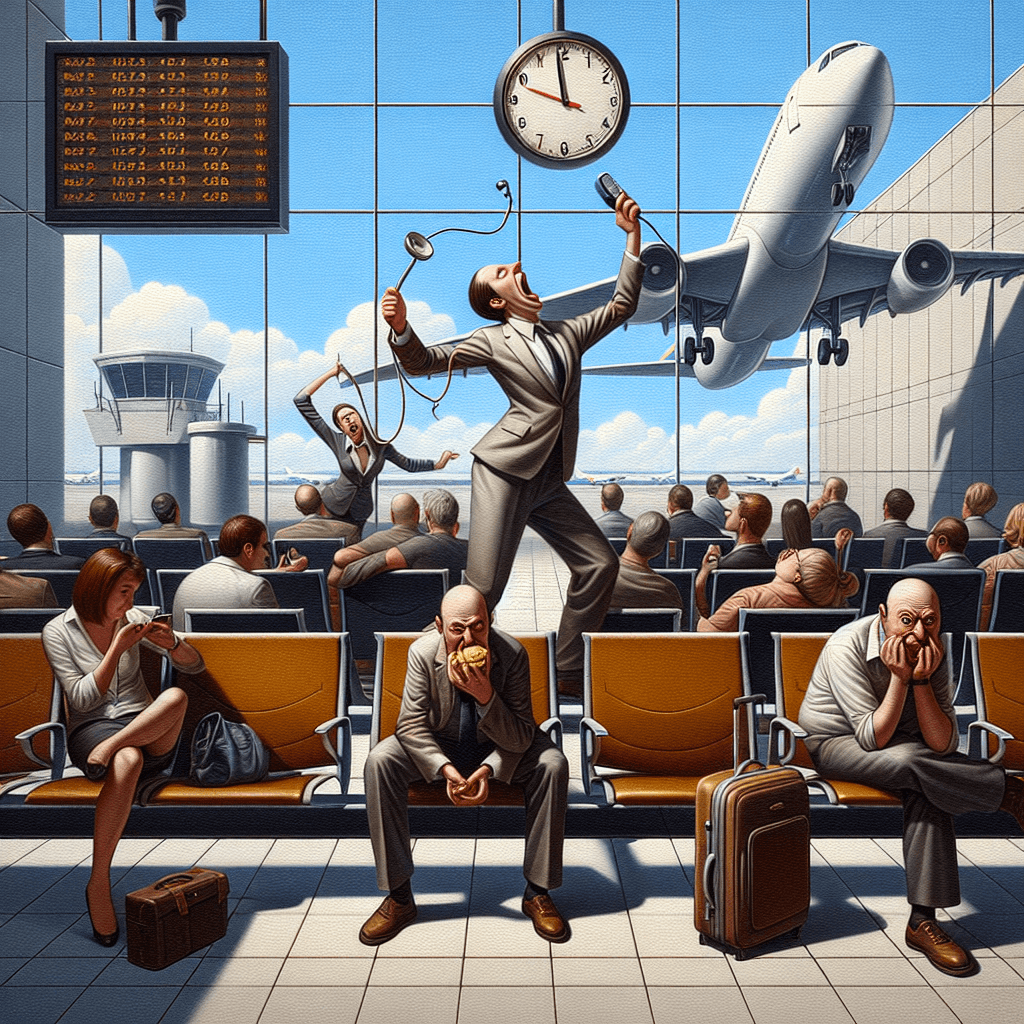 Смешной мем про «Программирование»: Этот мем отражает бесконечное разочарование от непредсказуемых задержек в аэропорту, сочетая современные проблемы путешествий с саркастическим поворотом. Идеально подходит для тех, кто когда-либо чувствовал себя застрявшим в пути.