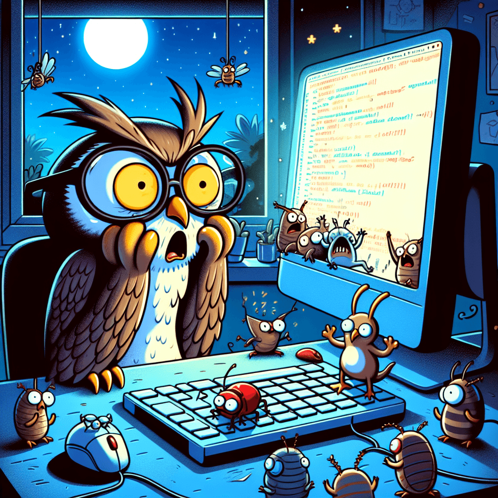 Funny meme about Animals: This meme captures the frustration of coding late at night, only to encounter unexpected bugs that emerge just when you think you're done. Ideal for programmers and code enthusiasts.