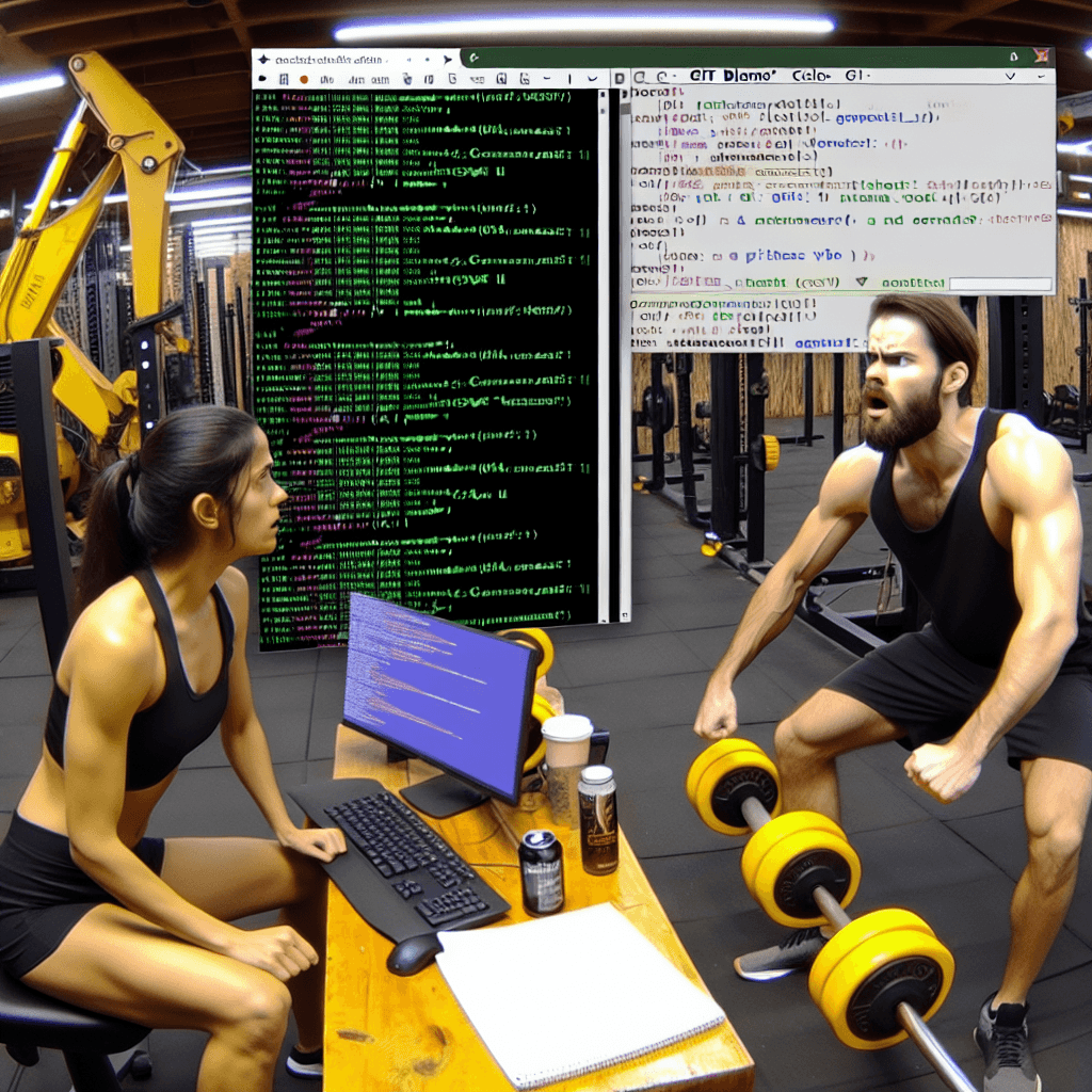 Lustiges Meme zu Fitness: Hast du schon mal den git blame Befehl ausgeführt und festgestellt, dass das Problem du selbst warst? Diese ironische Wendung in der Programmierhumor spiegelt die Frustration vieler in der Softwareentwicklung wider.