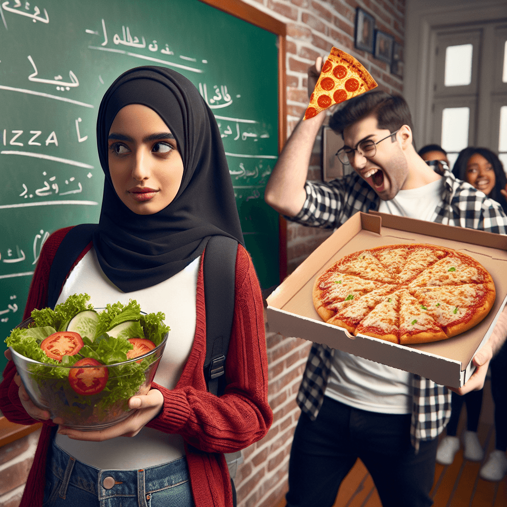 Смешной мем про «Школа»: Этот мем отражает внутреннюю борьбу между желанием делать здоровый выбор и давлением со стороны друзей. Это знакомый момент для всех, кто пытается придерживаться своих целей.