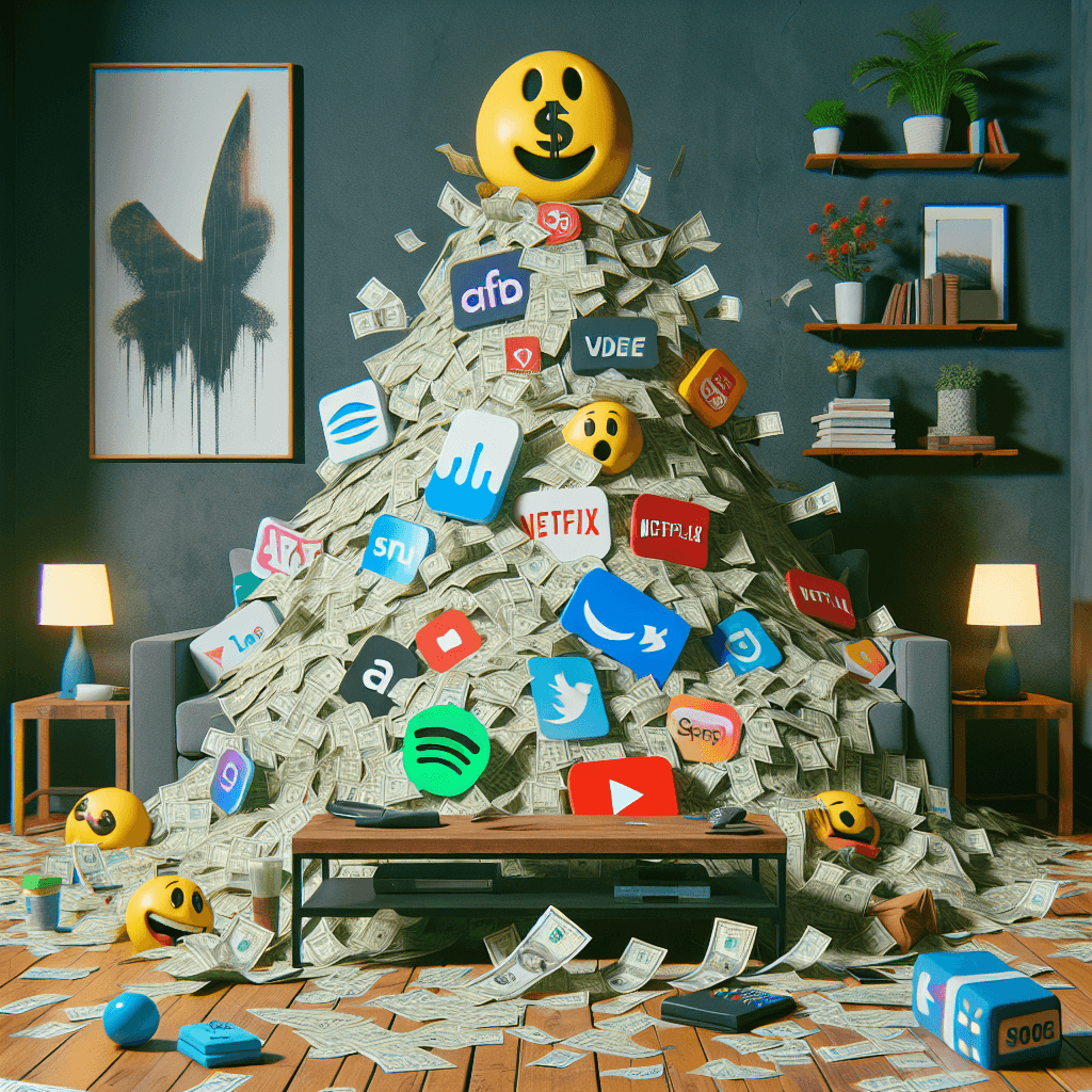 Lustiges Meme zu Alltag: Dieses Meme fängt humorvoll den überwältigenden Kampf ein, mehrere Abonnements zu verwalten. Für alle, die gerne ihre Lieblingssendungen verfolgen, aber die Rechnungen danach hassen, ist das relatable.