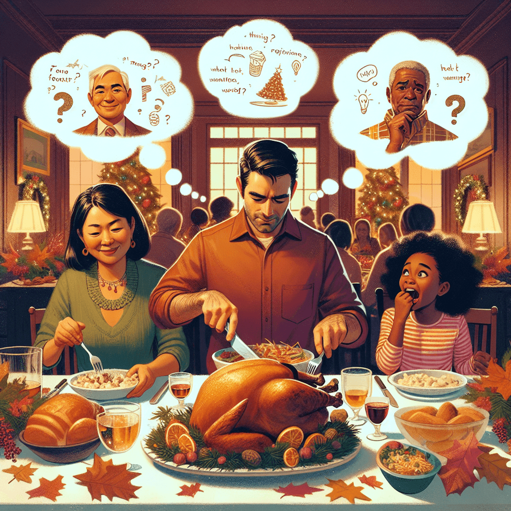 Смішний мем про «Щоденне життя»: Сімейні вечері під час свят можуть швидко перетворитися на гру з 20 запитань. Кожен може зрозуміти тиск сімейних очікувань та допитливих родичів.