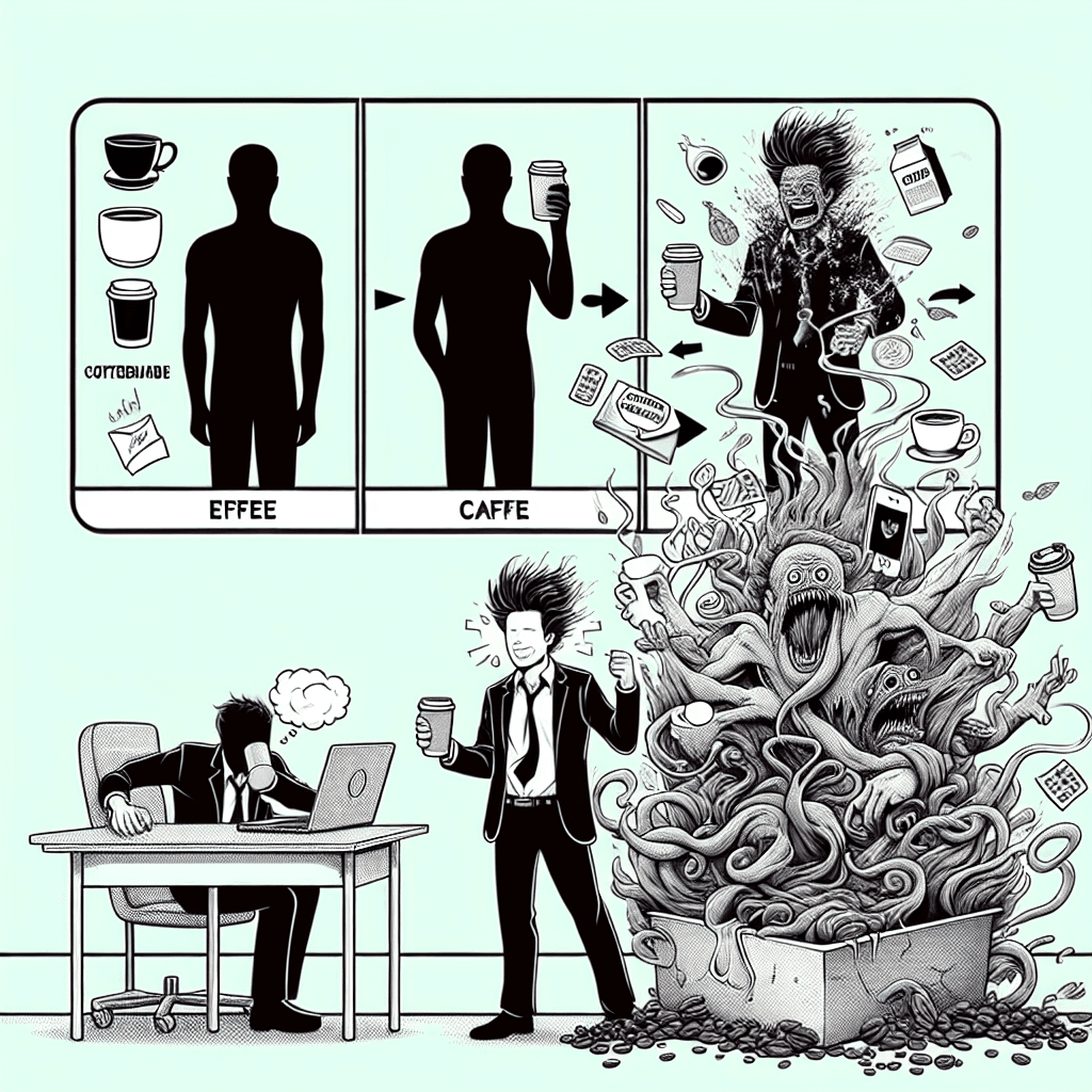 Смішний мем про «Їжа»: Цей мем гумористично відображає хаос, що виникає, коли хтось пропускає свою необхідну ранкову каву. Ідеально підходить для тих, хто залежить від кофеїну.