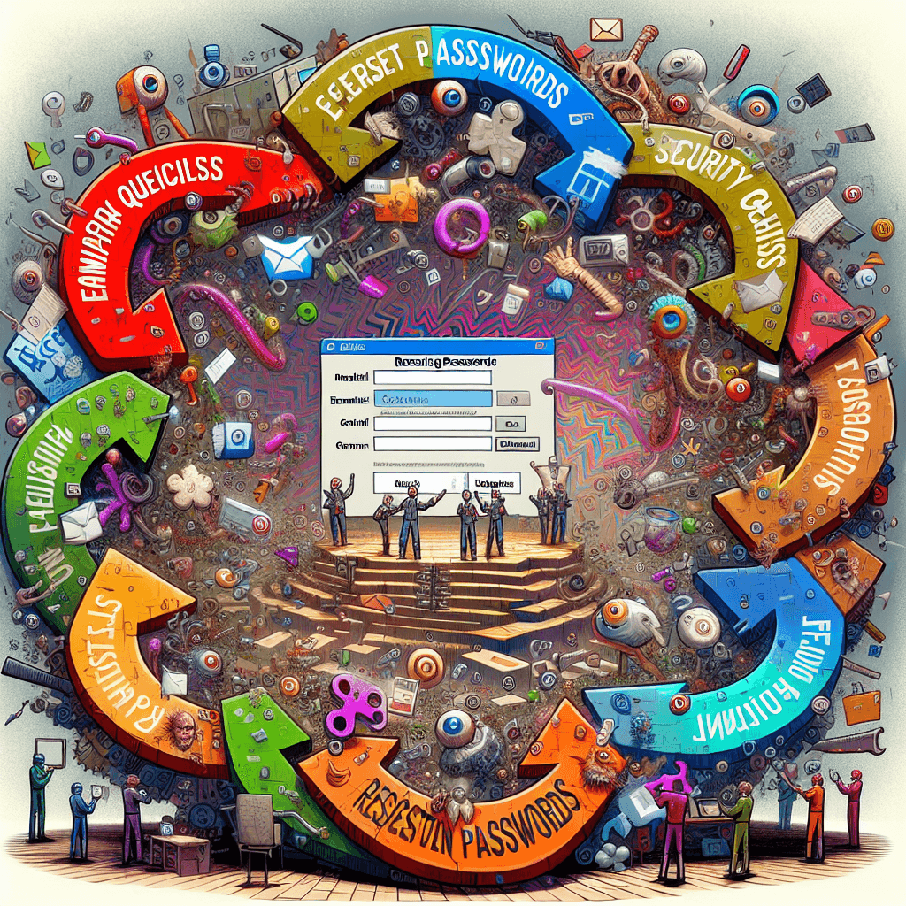 Günlük Yaşam hakkında komik meme: Bu meme, şifre sıfırlama döngüsünde sıkışmanın getirdiği hayal kırıklığını yakalıyor, dijital çağda herkesin ilişkilendirebileceği bir durum.