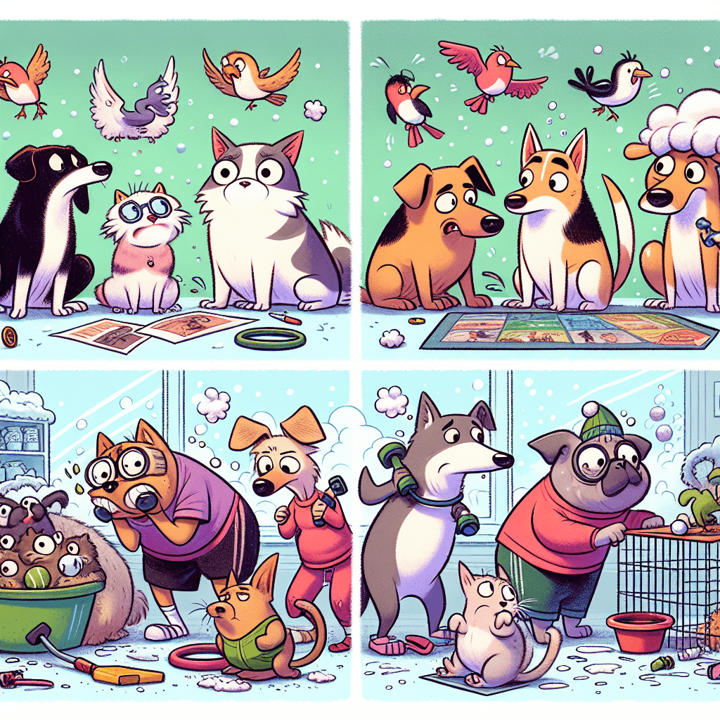 Смішний мем про «Тварини»: Гумористичний погляд на те, як наші домашні улюбленці реагують на наші мимолітні обіцянки. У всіх найкращі наміри, поки не настає реальність.