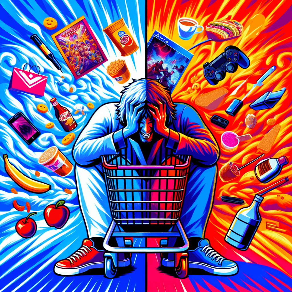 Meme engraçado sobre Jogos: Esse meme captura de forma humorística o conflito entre desejo e realidade nas compras online. Todos nós já passamos por isso—encher nossos carrinhos com empolgação só para sentir o arrependimento depois.