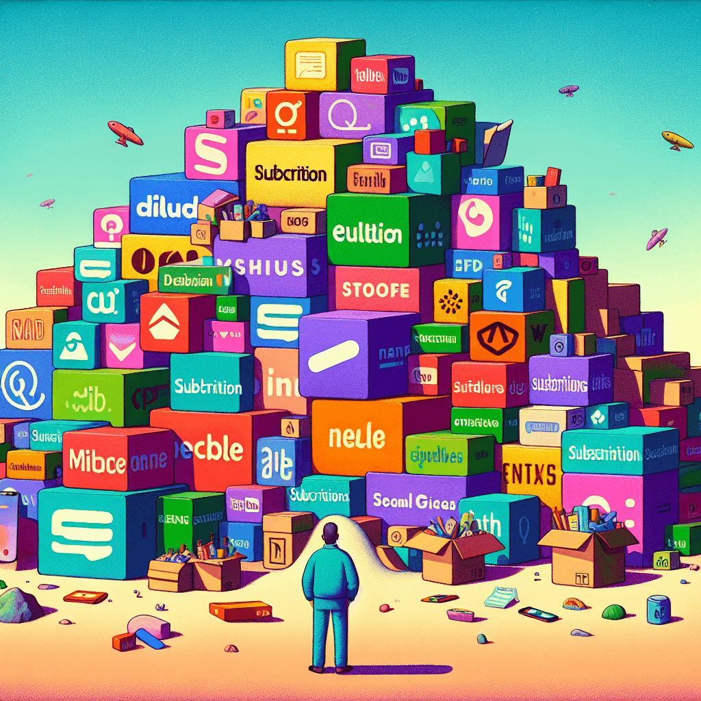 Funny meme about Programming: This meme hilariously captures the overwhelming fatigue that comes from managing multiple subscriptions. Anyone who's ever tried to simplify their digital life will relate.