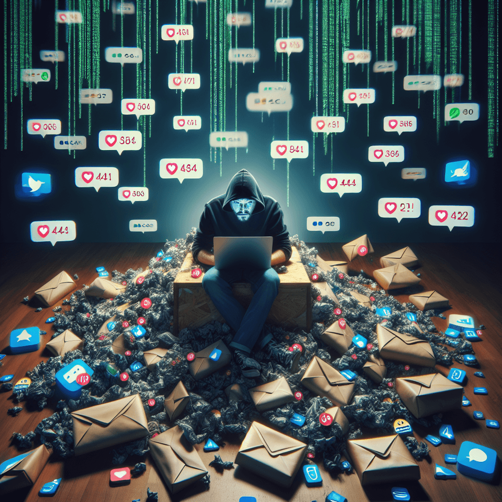 Meme engraçado sobre Programação: Esse meme captura o momento caótico de perceber que você negligenciou um chat, levando a uma onda de ansiedade e arrependimento. É algo com que qualquer um que luta com comunicação na era digital pode se identificar.