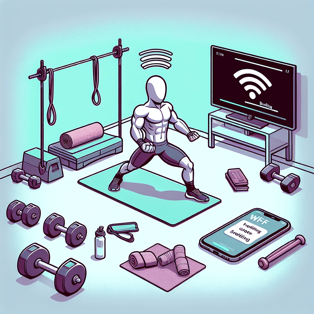 Funny meme about Fitness: This meme humorously captures the frustration of trying to stay fit while dealing with unreliable WiFi. It's a relatable scenario for many who rely on online workouts.