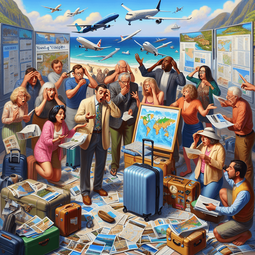 Смішний мем про «Стосунки»: Планування відпустки може перетворитися на стресове заняття замість веселого відпочинку. Цей мем відображає іронічний поворот того, як підготовка до відпочинку може відчуватися як важка праця.