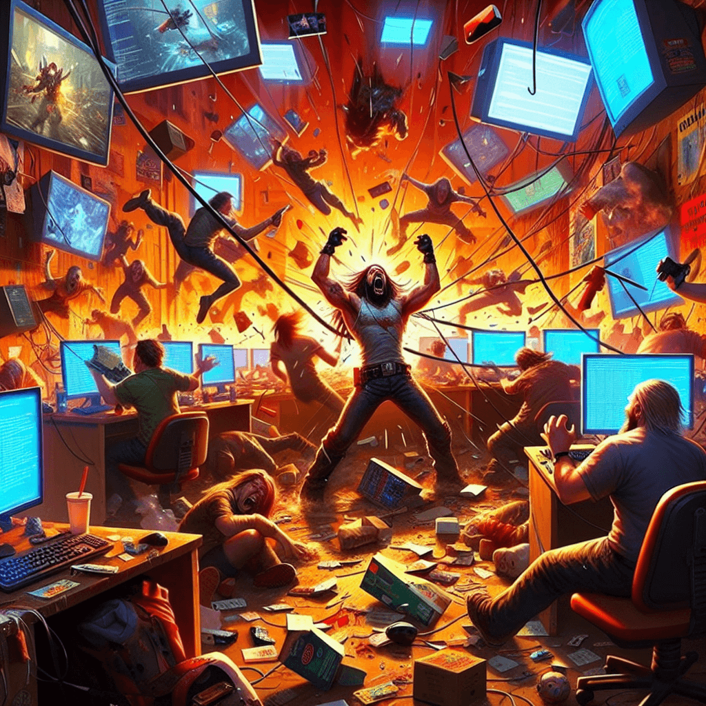 Funny meme about Programming: This meme captures the frustration of gamers who experience glitches just when they’re about to achieve something great in their game. It's relatable for anyone who's had their momentum interrupted by technical mishaps.