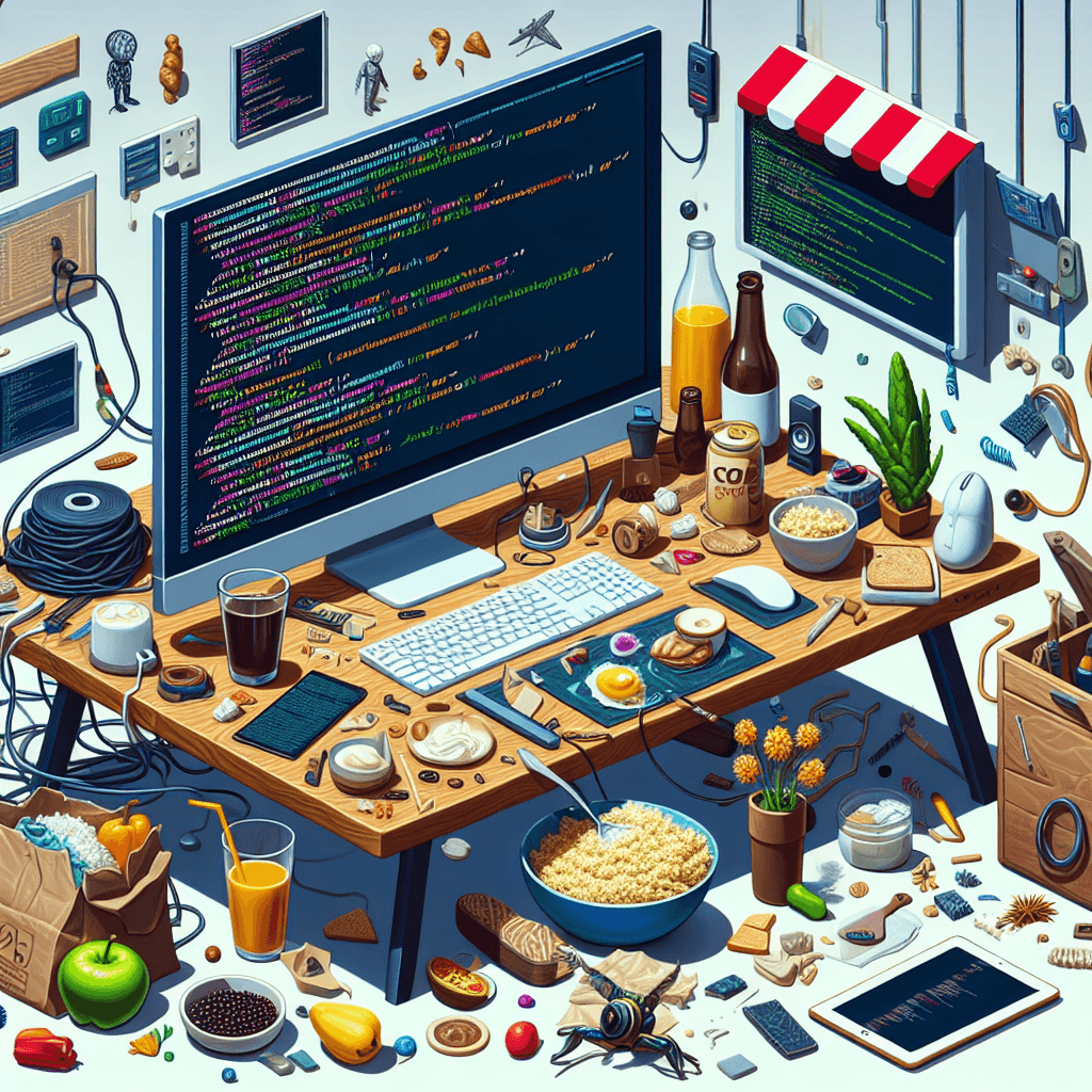 Meme engraçado sobre Comida: Esse meme captura humoristicamente o momento de pânico ao checar quem estragou seu código e descobrir que foi você. Perfeito para quem já passou por isso na programação.