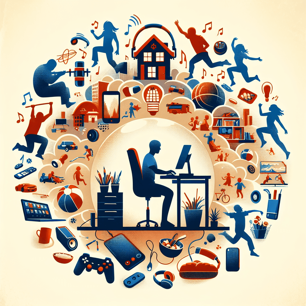 Meme divertido sobre Videojuegos: ¿Alguna vez has intentado concentrarte en casa y te bombardean con ruidos de los vecinos? ¡Este meme captura esa lucha a la perfección!