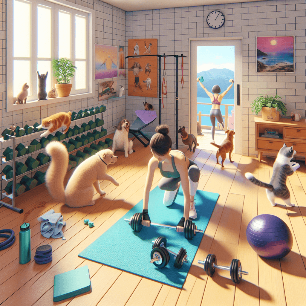 Lustiges Meme zu Fitness: Dieses Meme zeigt das unerwartete Chaos, das Haustiere in dein Fitnessprogramm bringen können, und verdeutlicht den nachvollziehbaren Kampf zwischen persönlichen Zielen und pelzigen Ablenkungen. Egal, ob du zu Hause versuchst, ein Workout einzubauen oder einfach nur zu dehnen, Haustiere haben oft ihre eigenen Pläne!