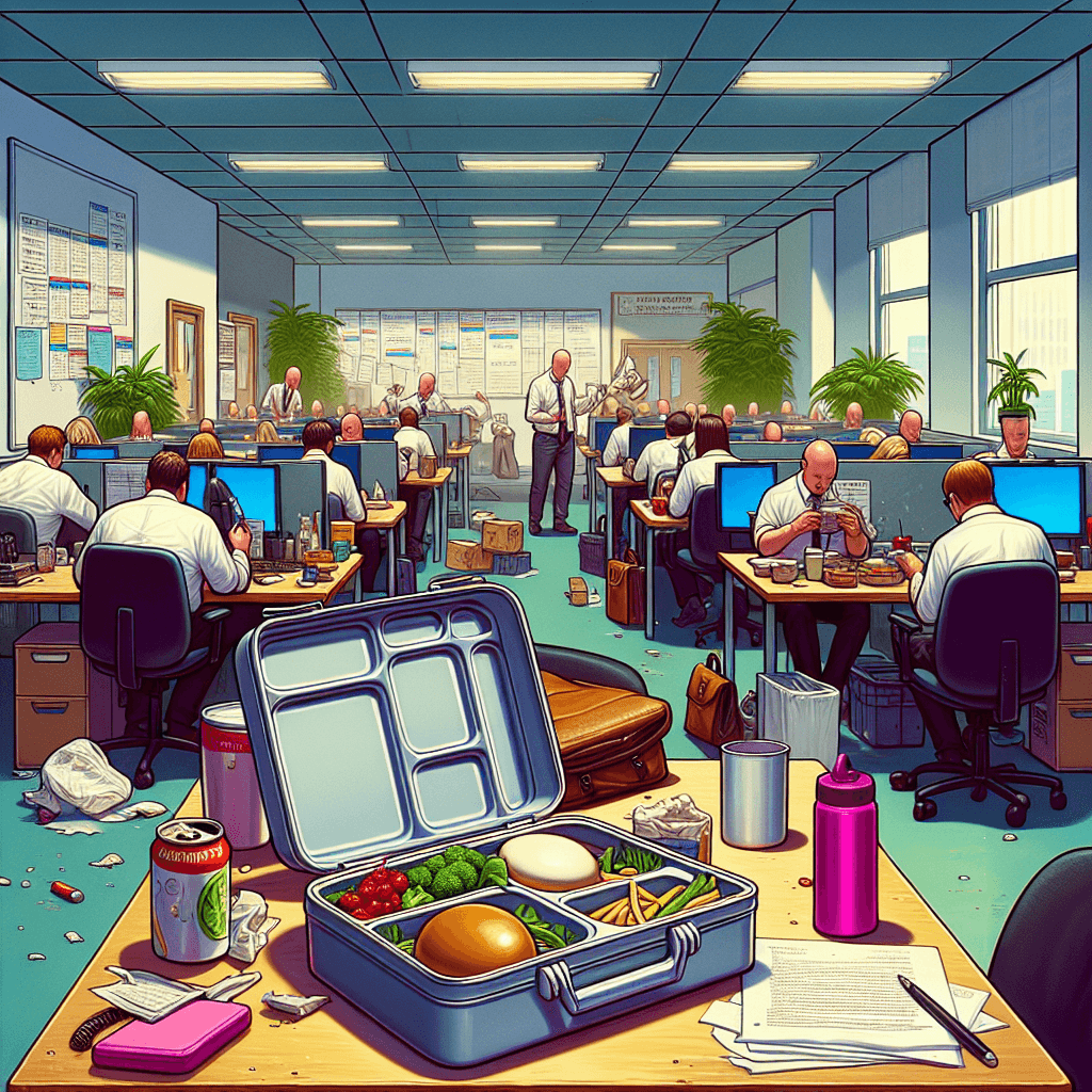 Смішний мем про «Їжа»: Цей мем відображає знайому боротьбу, коли стрес на роботі затінює плани на обід. Багато хто може зрозуміти, як робочий тиск може перекривати навіть найсмачніші страви.